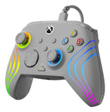 TURTLE BEACH Manette de jeu - Xbox Series X|S, Xbox One et PC - Afterglow Wave - RGB Filaire Gris