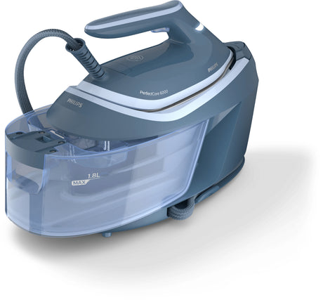Centrale Vapeur - PHILIPS - PSG6042/20 - PerfectCare Compact Série 6000 - 8 bars - 1.8L - Bleu