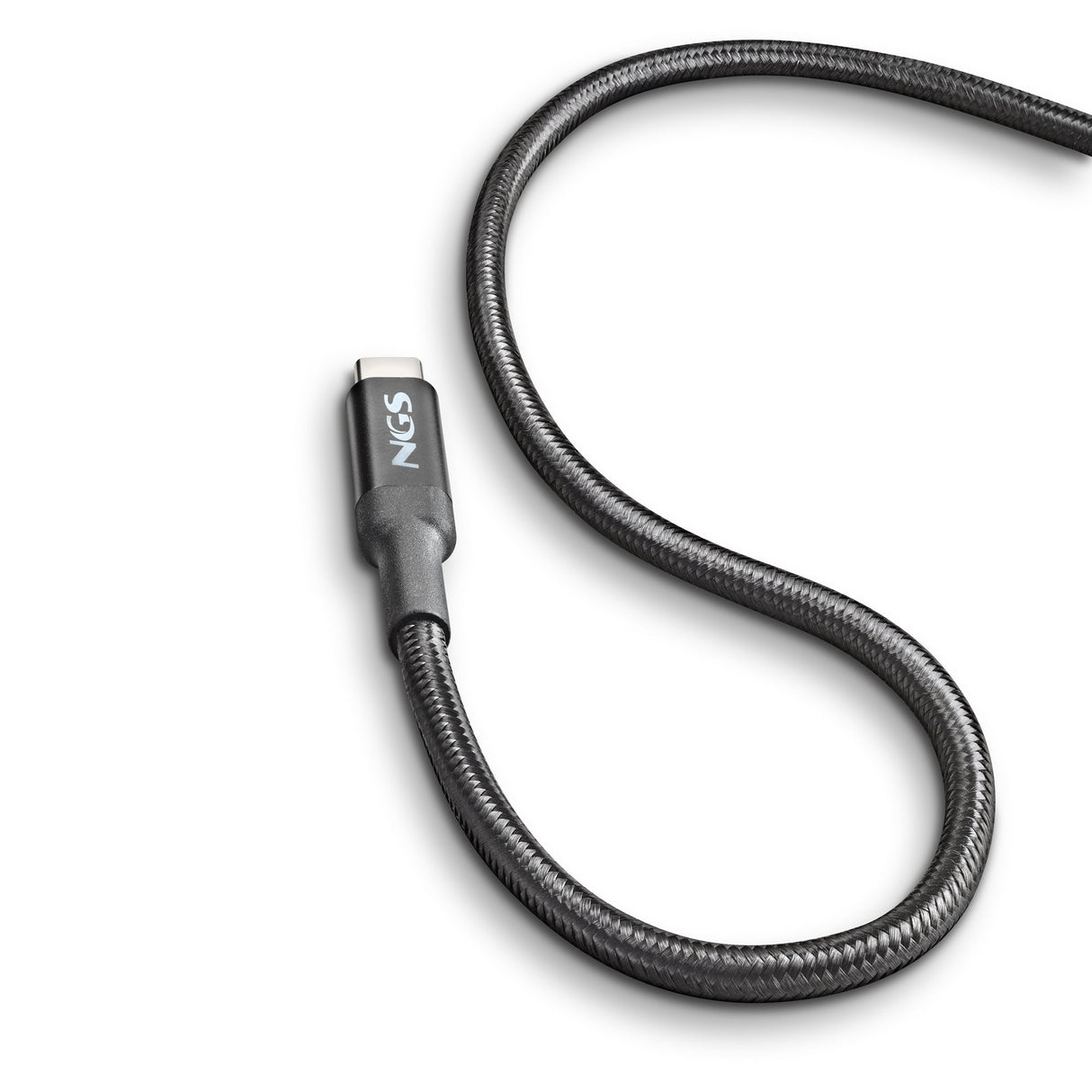 Cable NGS Knot USB-C M/M 2m 65W (Noir)