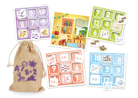 Apprenons les chiffres - Jeu éducatif - TACTIC - 2 joueurs et plus - Des 4 ans