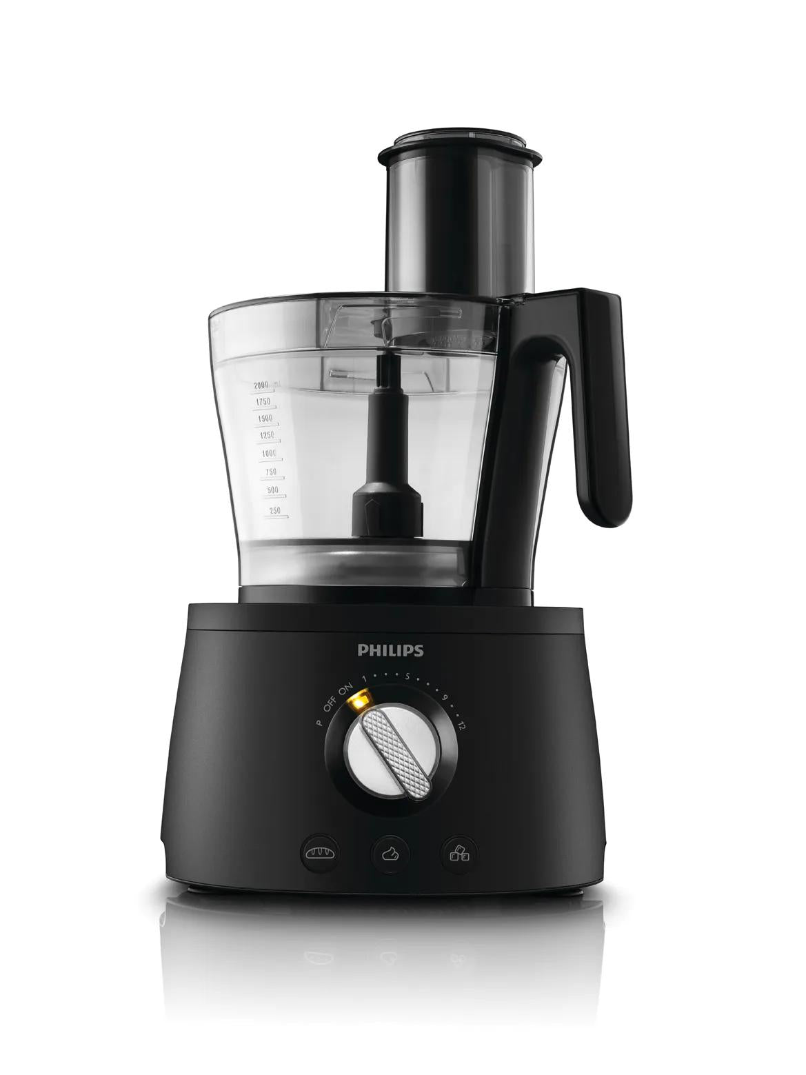 Robot de cuisine multifonction - PHILIPS - HR7776/90 - Série 7000 - 1300W - 12 vitesses - Noir