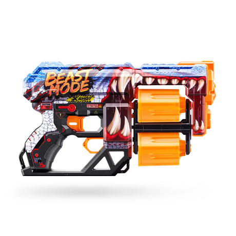 Lanceur de fléchettes - ZURU - X-SHOT Dread - Canons rotatifs doubles - 7 designs - Portée 27 m
