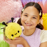 Fluffies Stuffiez - Peluche ASMR a personnaliser - Abeille/Coccinelle - Rembourrage a retirer et découvrir un autre personnage - Des