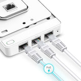 Point d'accïÂ¿Â½s mural WiFi TP-Link Omada EAP615-Wall (AX1800)