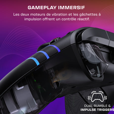 Manette de jeu RGB filaire - TURTLE BEACH - TBC-2002-05 - Afterglow™ Wave - Noir - Xbox/PC