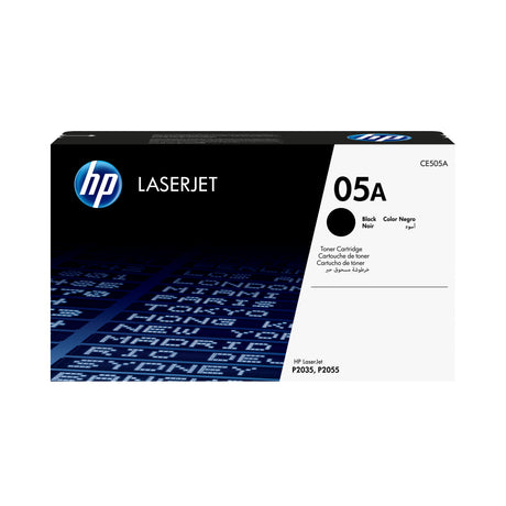 Cartouche de toner HP 05A (CE505A) noir pour imprimantes LaserJet P2035/P2055