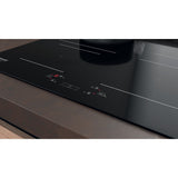 Table de cuisson induction - HOTPOINT - 4 foyers - L60 cm - HQ5660SNE - 7200 W - Revetement verre noir