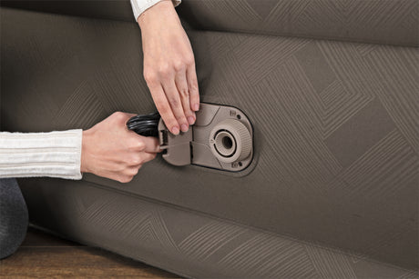 Matelas gonflable - BESTWAY - Tough Guard Fortech - 2 places - Pompe électrique - 350 kg de charge