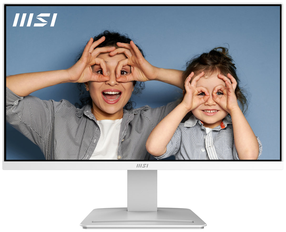 Ecran PC - MSI - 23,8'' - FHD - 100Hz - Dalle VA - 1ms - Blanc - PRO MP2412W