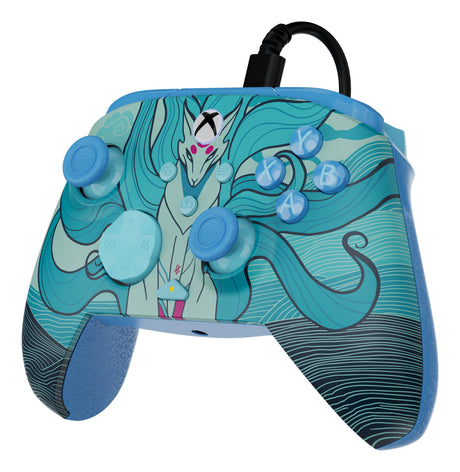 Manette de jeu - Xbox - Rematch Advanced - Filaire - Blue Kitsune - Compatible PC - Turtle Beach