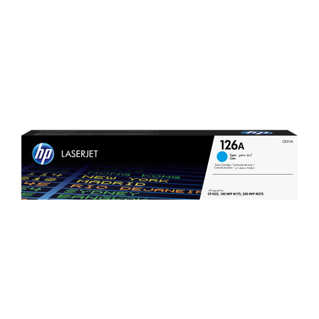 Cartouche de toner HP 126A (CE311A) cyan pour LaserJet Pro CP1025/CP1025nw