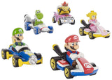 Hot Wheels - Véhicule Mario Kart (modele aléatoire) - Petite Voiture  - 3 ans et + GBG25