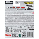 Voiture - Hot Wheels - Fast & Furious - Métal premium - Échelle 1/64 - Multicolore