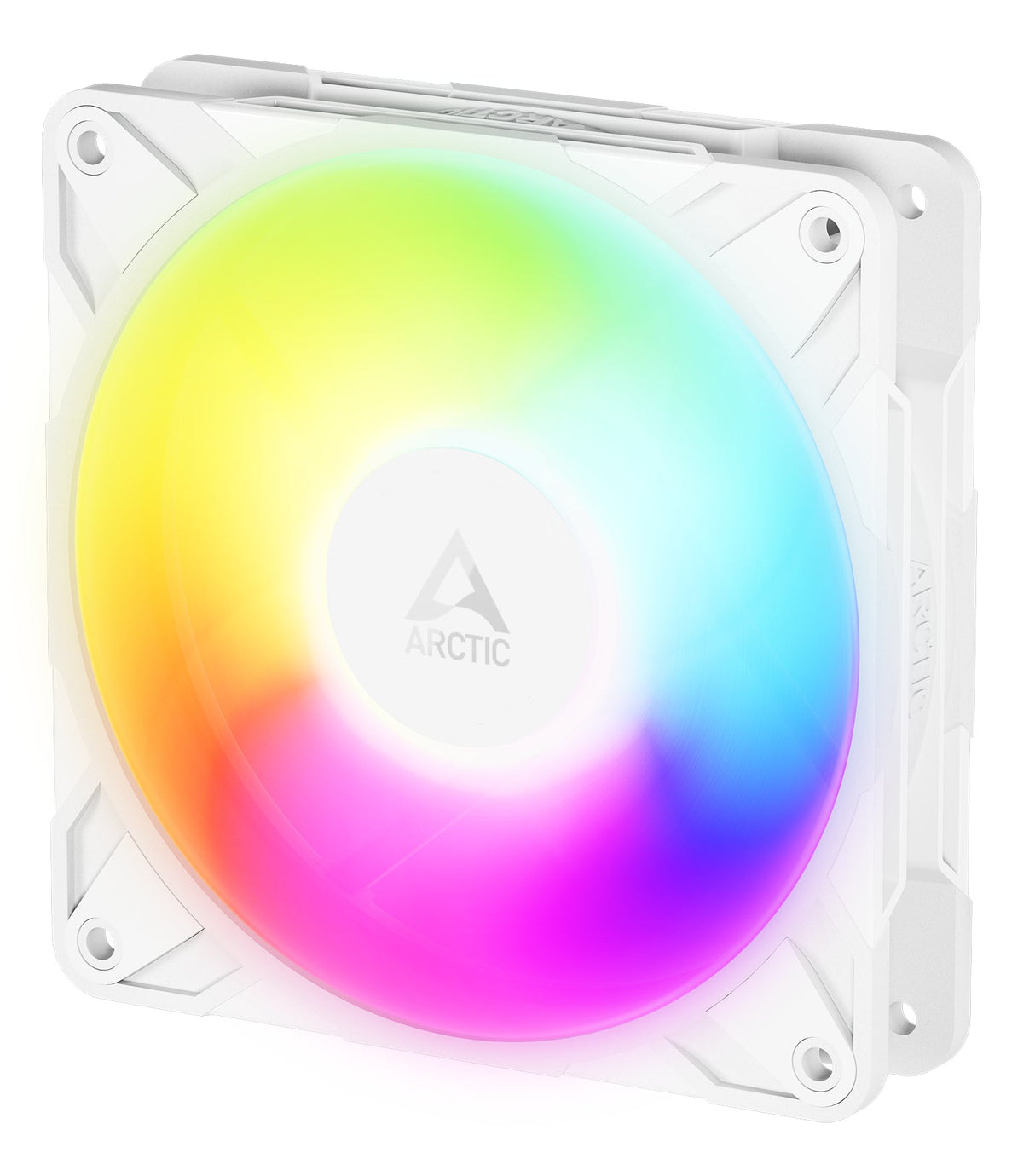 Lot de 3 Ventilateurs de boitier Arctic P12 Pro Reverse RGB - 12cm (Blanc)