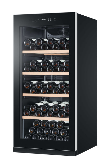 Cave a vin de vieillissement - HAIER HWS116GAE - Pose libre - 116 bouteilles H126.5 x L59,5 cm - Noir