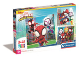 Puzzle Marvel Spidey and his Amazing Friends - Clementoni - 24 maxi pieces - Dessins animés et BD