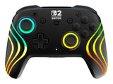 Manette de jeu - Nintendo Switch 2 - Afterglow Wave - RGB - Sans fil - Noir - Turtle Beach