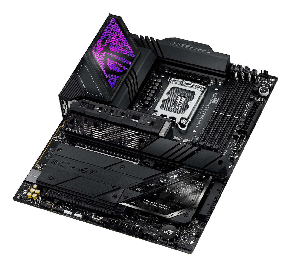 Carte mere - ASUS - STRIX Z890-E GAMING WIFI - Wi-Fi intégré - LGA1851 - ATX