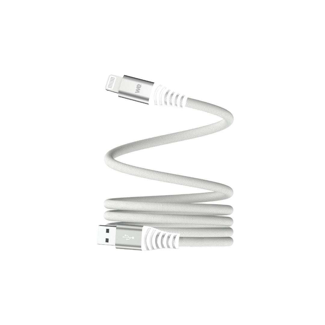 c ble USB /Lightning magnétique, USB 2,0 - 5V/2,4A / 12W, 1mètre blanc