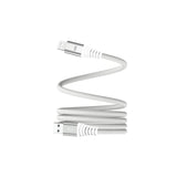 c ble USB /Lightning magnétique, USB 2,0 - 5V/2,4A / 12W, 1mètre blanc