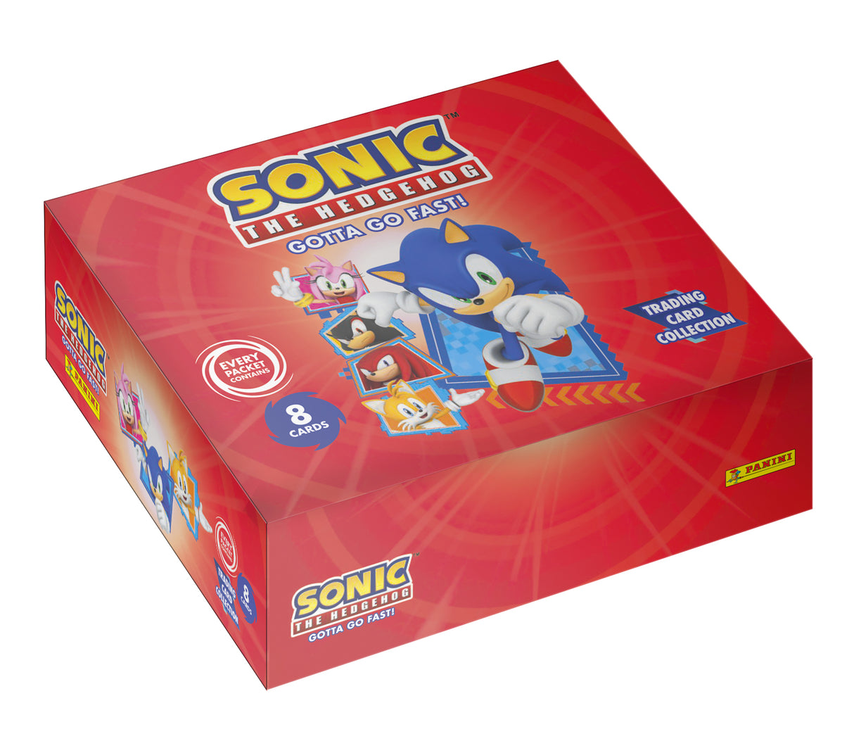 Boîte - PANINI - Sonic le hérisson Classic - 18 pochettes - 144 cartes