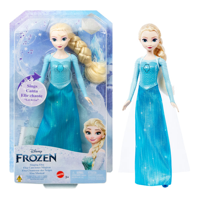 Disney-La Reine Des Neiges-Elsa Poupée Chantante-Chanson En 4 Langues - 3 ans+- JDX48