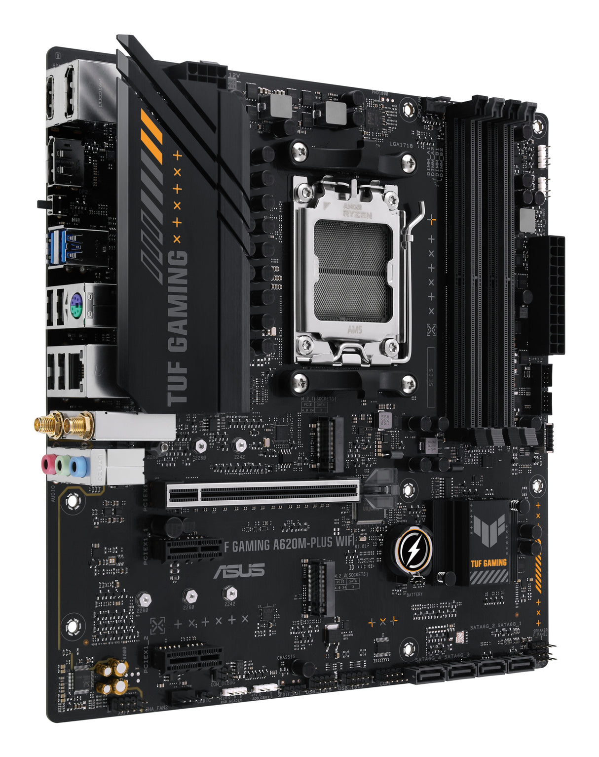 Carte Mère Asus Tuf Gaming A620M-Plus WiFi (AM5) Micro ATX