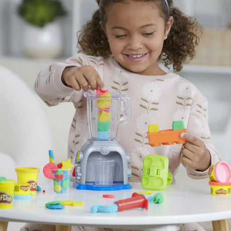 Play-Doh, Tourbillon de smoothies, jouet de cuisine factice avec pâte a modeler, loisirs créatifs pour enfants, Des 3 ans