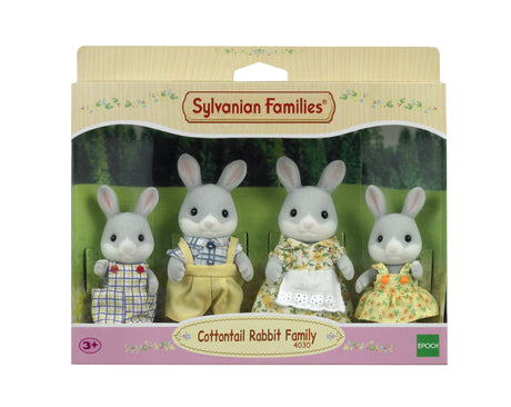 La famille Lapin Gris - Sylvanian Families - 4030