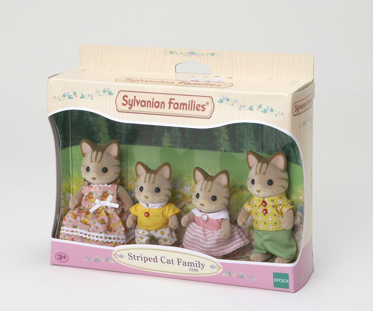 La famille Chat Tigré - Sylvanian Families - 5180