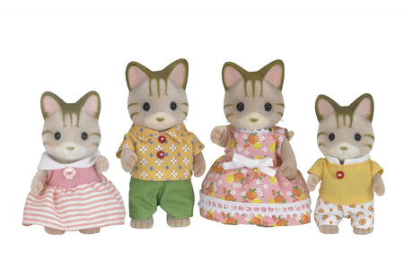 La famille Chat Tigré - Sylvanian Families - 5180