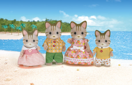 La famille Chat Tigré - Sylvanian Families - 5180