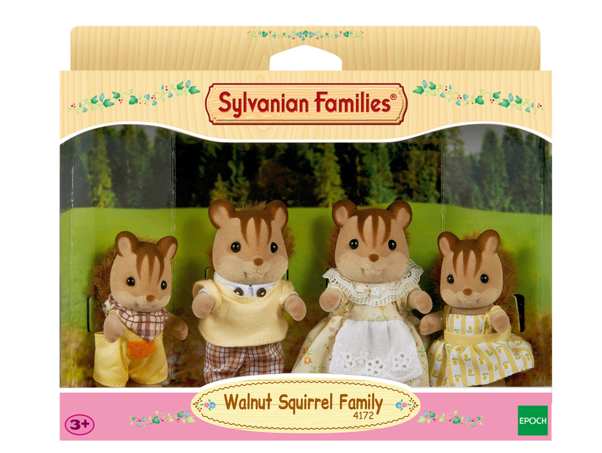 La famille Écureuil Roux - Sylvanian Families - 4172
