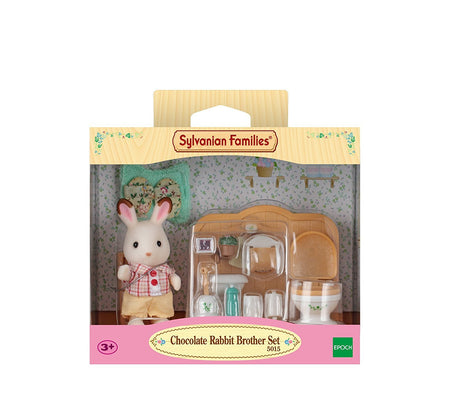 Le frere Lapin Chocolat et toilettes - Sylvanian Families - 5015
