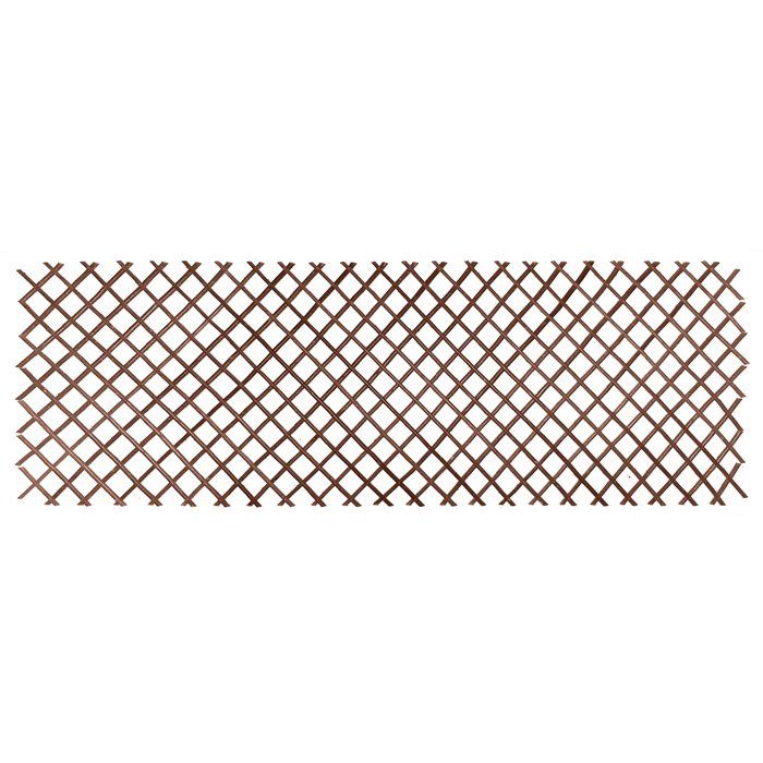 Treillis extensible - NATURE - En osier FSC naturel - 60 x 180 cm