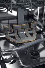 Lave-vaisselle tout encastrable WHIRLPOOL WKCIO3T133PFE 6eme Sens - 14 couverts - Induction - 43 dB - tiroir a couverts
