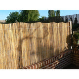 Canisse - NATURE - Roseaux fendus naturels - 5 x 1 m