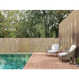 Canisse - NATURE - Roseaux fendus naturels Premium - 3 x 1 m