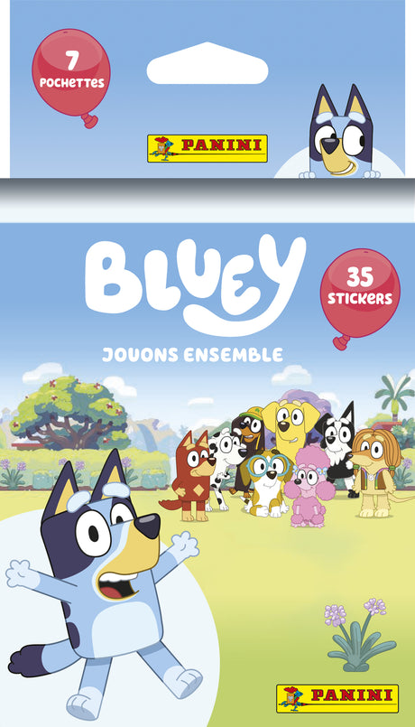 Stickers - PANINI - Bluey 2 - Blister 7 pochettes