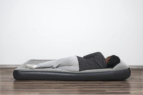 Matelas gonflable - BESTWAY - 671BS - Tritech Queen - 2 places, pompe USB intégrée, 2,03 m x 1,52 m x 30 cm