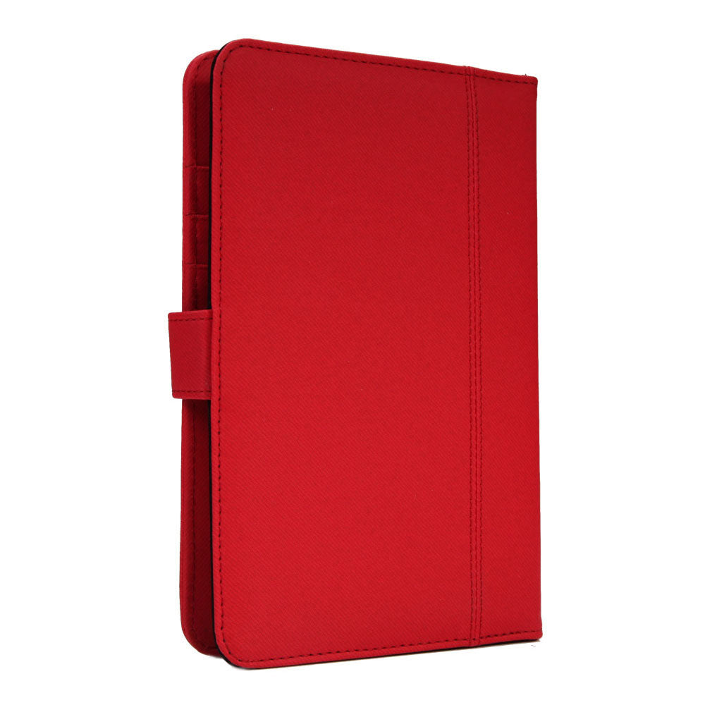 H-720 TPU Rouge Housse Universel pour tablette 7' Attaches en silicone ajustable