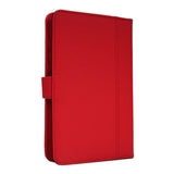 H-720 TPU Rouge Housse Universel pour tablette 7' Attaches en silicone ajustable