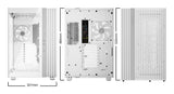 Boitier Grand Tour E-ATX be quiet! Light Base 900 FX RGB avec panneaux vitrés (Blanc)