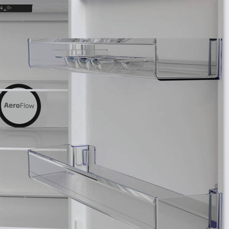 Réfrigérateur combiné - BEKO Série bPro 500 - B5RCNA346HG - 2 portes - 301 L - Classe C - 59,5 x 66,5 x 179,6 cm - Manhattan Grey