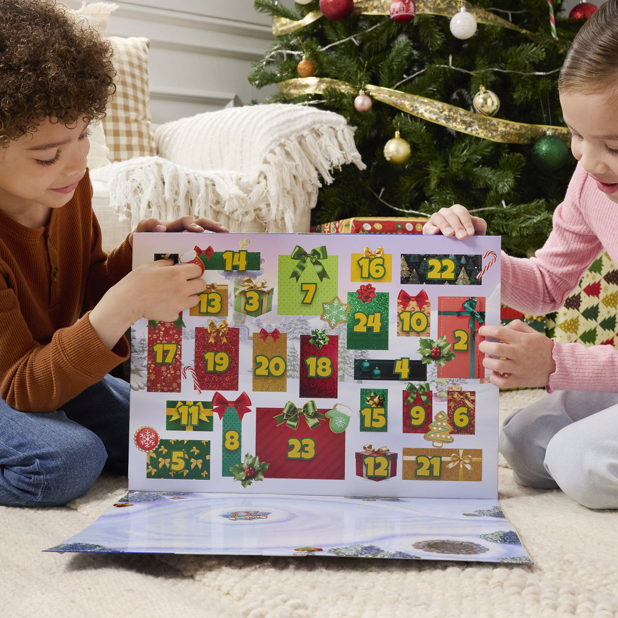 Calendrier de l'Avent - 24 surprises - Figurines et accessoires - des 3 ans - La Pat'Patrouille