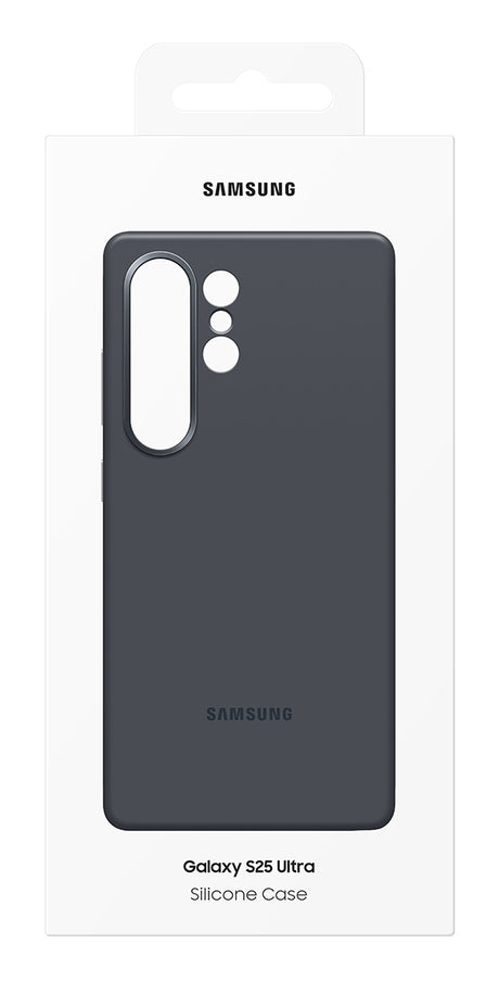Coque silicone Galaxy S25 Ultra Noir