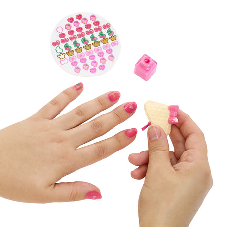 Yummiland Beauty Bag Playset + Lip Gloss Doll - Ice Cream Beauty Bag