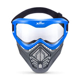 Accessoire - ZURU - X-SHOT Excel Blue Mask - Masque réglable - Design stylé - Ventilation intégrée