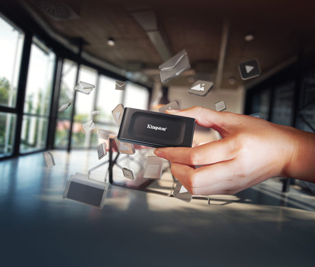 SSD - KINGSTON - XS1000 - 2 To - USB 3.2 Gen 2 - Externe portable - USB-C