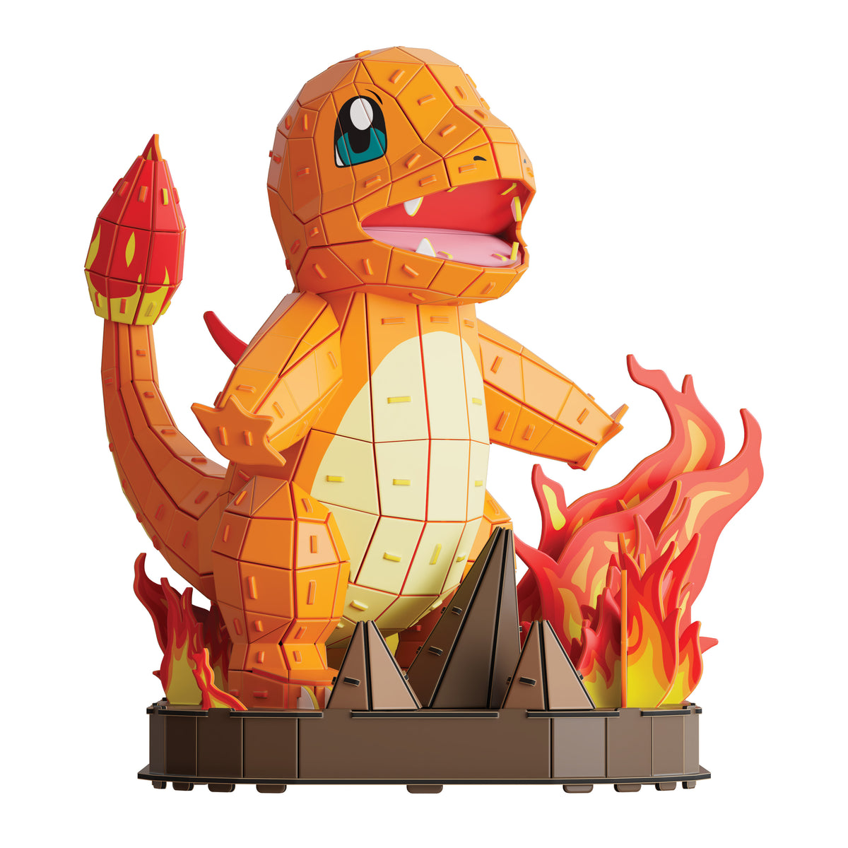 4D Build - Puzzle 3D - Salameche Pokémon - 241 pieces - 26cm - des 12 ans